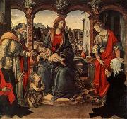 Fra Filippo Lippi Madonna with Child and Saints Spain oil painting artist